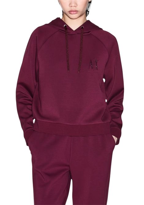 Felpa pullover con cappuccio ARMANI EXCHANGE | Maglie | XW000827 AF13397UC343